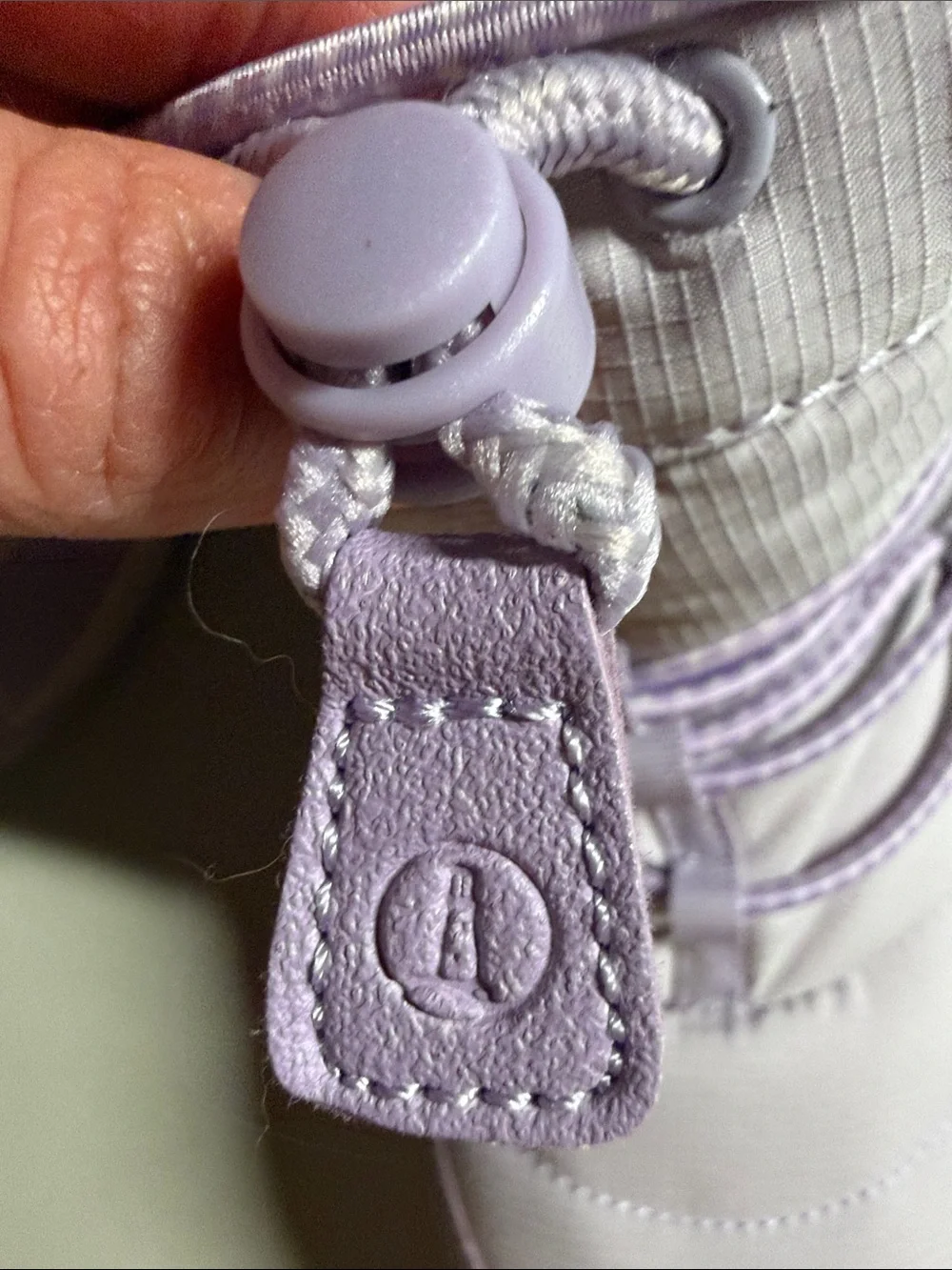 Lands' End Lilac Kids Snow Boots with Toggle Closure